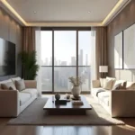 Parkway Matunga East 2 BHK Cityview Cove Ceiling Living Room