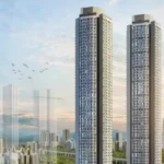 Parkwoods Ghodbunder Road Thane West Dual Tower Sunset Skyline Exterior