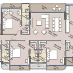 Prestige Daffodils Pali Hill Bandra West 4 BHK Detailed Apartment Floor Plan