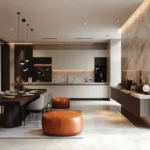 Prestige Daffodils Pali Hill Bandra West 4 BHK Premium Kitchen Dining Interior