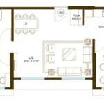 Promesa WestEnd Dadar West 3 BHK Spacious Luxury Apartment Layout