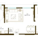 Promesa WestEnd Dadar West 3 BHK Grand Residence Layout Plan