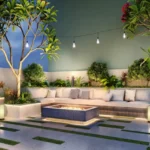 Promesa WestEnd Dadar West Beautiful Garden Lounge Area