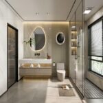 Rexon Suites Goregaon West 4 BHK Bathroom With Double Vanity