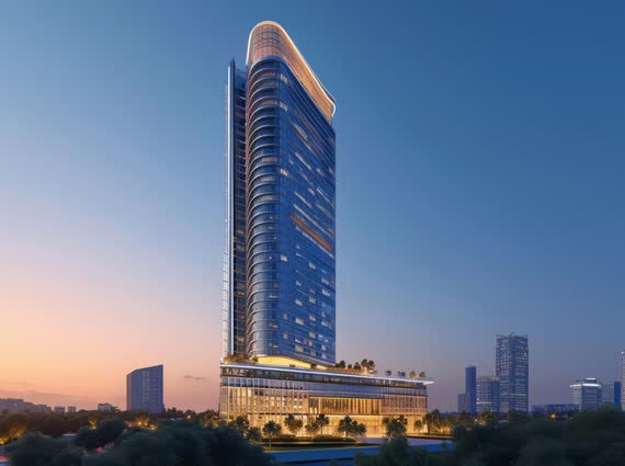 Rexon Suites Goregaon West Residential Tower Elevation View