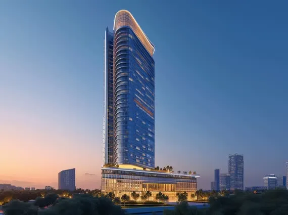 Rexon Suites Goregaon West Residential Tower Elevation View