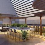 Rexon Suites Goregaon West Rooftop Seating Sky Lounge