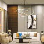 Runwal Zenith Balkum Thane West 3 BHK Stylish Accent Living Room