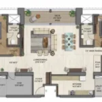 Runwal Zenith Balkum Thane West Jodi Premium Apartment Layout