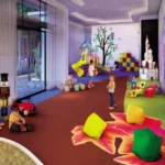 Ruparel Vivanza Byculla Kids Playroom Slides Ball Pit Soft Flooring