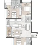 Rustomjee Verdant Vistas Thane West 3 BHK Smart Layout