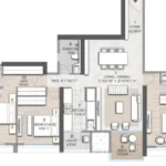 Rustomjee Verdant Vistas Thane West 3 BHK Smart Layout