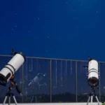 Rustomjee Verdant Vistas Thane West Night Sky Viewing Deck With Telescope Setup