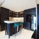 Solis Atmosphere O2 Mulund West 3 BHK Stylish Bar Kitchen Interior