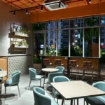 Solis Atmosphere O2 Mulund West Stylish Cafe Seating Lounge