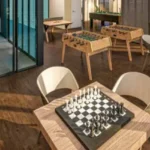 2 BHK Suraj Park View Shivaji Park Dadar West Indoor Games Room Chess Foosball