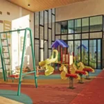 2 BHK Suraj Park View Shivaji Park Dadar West Children Play Zone Slides Swings Outdoor