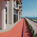 2 BHK Suraj Park View Shivaji Park Dadar West Terrace Walkway Railing Skyline