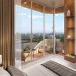 The Elements Mulund West Mumbai Apartment Balcony With Seating And City View