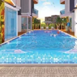 The Elements Mulund West Mumbai Swimming Pool Area With Deck Seating