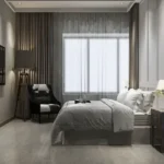 The Legend Pali Hill Bandra West 4 BHK Refined Warm Bedroom Interior