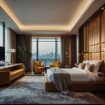 Trinity Towers JET Realty 3.5 BHK Santacruz East Premium Master Bedroom Interior