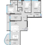 Trinity Towers JET Realty 4 BHK Santacruz East Premium Apartment Floor Plan