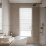 Viceroy Visava Aram Nagar Versova 3 BHK Freestanding Tub Bathroom