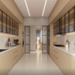 Viceroy Visava Aram Nagar 4 BHK Galley Modular Kitchen