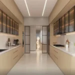 Viceroy Visava Aram Nagar Versova 4 BHK Galley Modular Kitchen