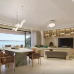 Viceroy Visava Aram Nagar Versova 4 BHK Living Area With tv