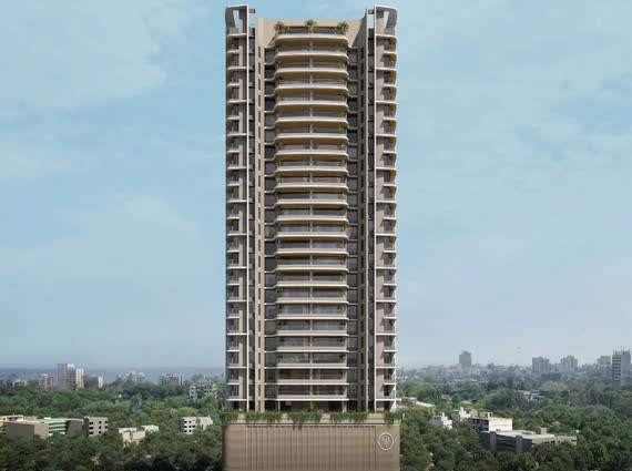 Viceroy Visava Aram Nagar Residential Tower Elevation