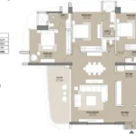 Viceroy Visava Versova Aram Nagar 3 BHK Floor Plan B