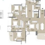 Viceroy Visava Versova Aram Nagar 4 BHK Floor Plan