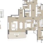 Viceroy Visava Versova Aram Nagar 4 BHK Floor Plan