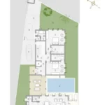 Villa Donatella Corjuem Goa 4 BHK Ground Floor Plan Layout