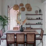 Villa Donatella Corjuem Goa 4 BHK Airy Colonial Style Dining Room