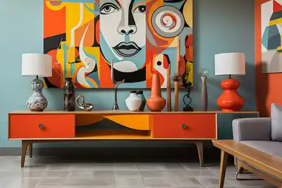 Furniture Art Inside Living Room for Sale