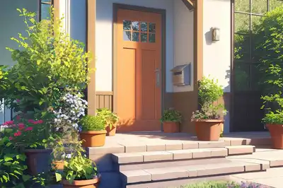 Attractive curb appeal for Selling Property