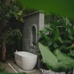 4 BHK Mar Selva Villa Bardez Goa Outdoor Tub In Garden