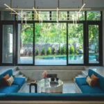 4 BHK Mar Selva Villa Bardez Goa Living Area Overlooking Pool