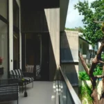 4 BHK Mar Selva Villa Bardez Goa Balcony With Outdoor Chairs