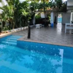 4 BHK Villa Casa De Santorini Varsoli Alibaug Outdoor Pool With Deck Seating