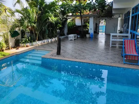 4 BHK Villa Casa De Santorini Varsoli Alibaug Outdoor Pool With Deck Seating