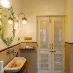4 BHK Villa Loto Bianco Siolim Goa Vanity Bathroom With Mirror
