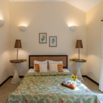 4 BHK Villa Loto Bianco Siolim Goa Cozy Bedroom With Garden View