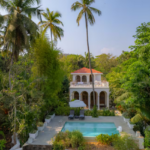 4 BHK Villa Loto Bianco Siolim Goa Poolside Villa Surrounded By Palms