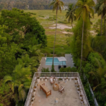 4 BHK Villa Loto Bianco Siolim Goa Elevated Terrace Overlooking Greens