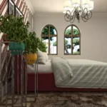 4 BHK Villa Rio Estado Ucassaim Goa Small Tile Bathroom Interior Layout