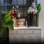 45 Saint Hills Riverfront Villas Khanand Karjat 3 BHK Entrance Decor Space With Elegant Cabinet